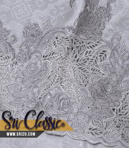 Busana Kebaya Songket Pengantin Bersulam